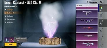 godekce deri: PUBG Mobile hesabı – nadir laboratoriya silahları və inkişaflar Hesab — 9