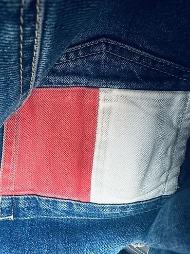 wolt kurtka: Kurtka, Cins, Qış, Tommy Hilfiger, XL — 3