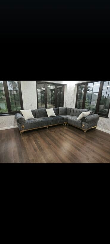 mətbəx ucun divan: Künc divan, Yeni, Açılan, Bazalı, Parça, Şəhərdaxili pulsuz çatdırılma — 1