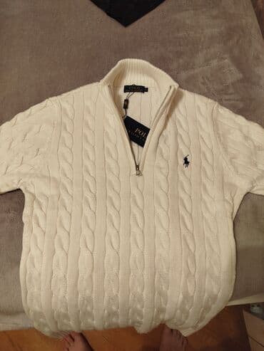 Pencəklər: Polo Ralph Lauren🐎 Ag rengde teze geyinilmiyib🚀 Premium keyfiyyet M — 1