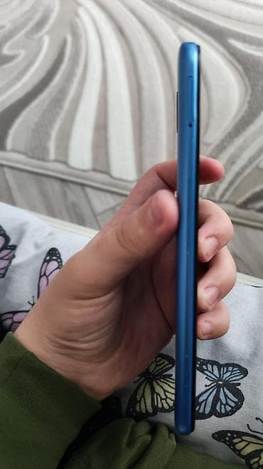 note 7 pro: Redmi 10A, 128 GB, rəng - Göy, Face ID — 2
