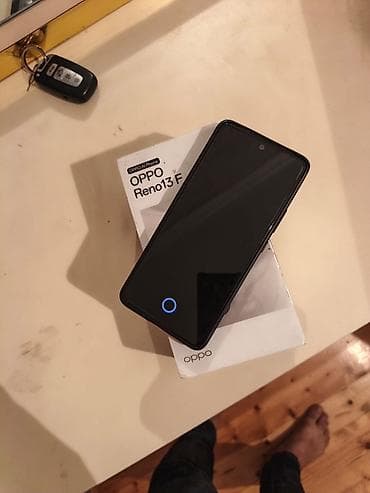 philips xenium 9@9d: Oppo Reno 13 F, rəng - Qara, Barmaq izi — 2