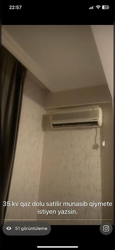 Split kondisioner – 35 kv üçün. - Divar tipli daxili blok -