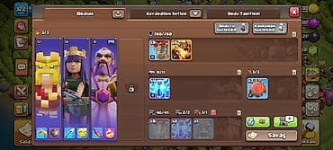 ev tipi çadır: Clash of Clans hesabı – inkişaf etmiş əsas kənd və tikintilər Ümumi — 6
