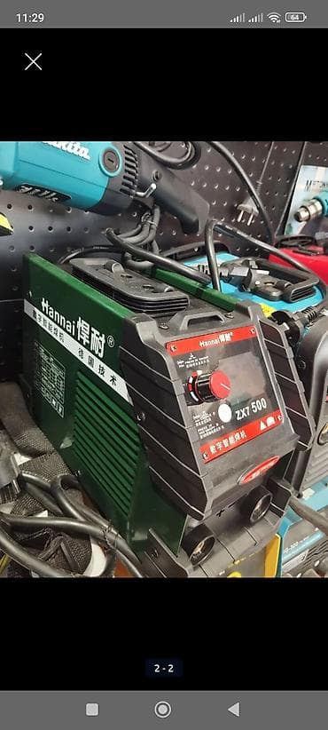 svarka: Hannai ZX7-500 qaynaq aparatı - Tip: İnvertor tipli MMA (elektrodla — 2