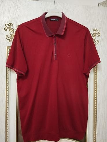 kisi geyimi: Futbolka 44 razmer 3 4 dəfə geyinilib rəngi tünd bardovidi şəkildə — 1