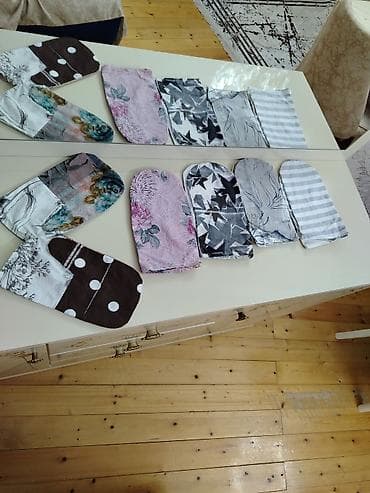 Məişət məhsulları: Məişət üçün parça əlcəklər – müxtəlif naxış və rənglərdə. - Mətbəx — 2