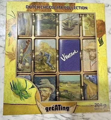 Dutch Chocolate Collection – “Vincent” temalı şokolad dəsti greATing