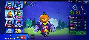 Другое: Brawl Stars hesabı – “TOXICTORNADO” Ümumi: - Kupa yolu: 4801 (III — 6