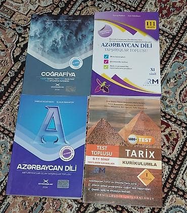 Velosiped ehtiyyat hissələri: Abituriyentlər və məktəblilər üçün dərs və test vəsaitləri dəsti — 1