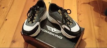 uşaq üçün hündür krosovkalar: Ölçü: 39, rəng - Qara, İşlənmiş — 3