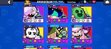 puding it: Brawl Stars hesabı – yüksək səviyyəli, tam dolu profil - Kupa yolu — 8
