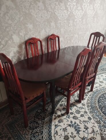 Brilliance: Qonaq otağı üçün, Oval masa, 6 stul — 1