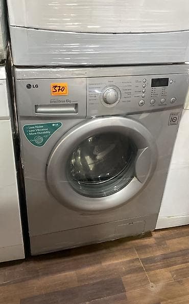 Техника для кухни: LG paltaryuyan maşın – ön yükləməli, 6 kq tutumlu, Direct Drive — 1