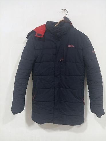 Qış üçün isti və rahat şişmə gödəkçələr - Model 1: Tünd göy TERREX