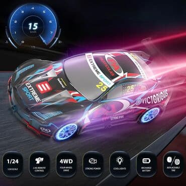 uşaq ücün maşınlar: Yarış maşını model pult ile idare olunur idare Diqqət Çatdırılma — 4