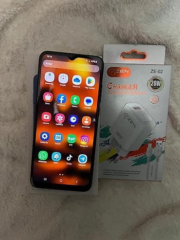 telefon cubuğu: Samsung Galaxy A04e, 64 GB, rəng - Qara, İki sim kartlı — 8
