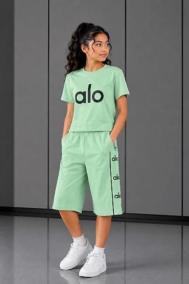 Детский мир: Uşaqlar üçün idman dəsti – “alo” loqolu - Model: qısaqol T‑şört + — 5