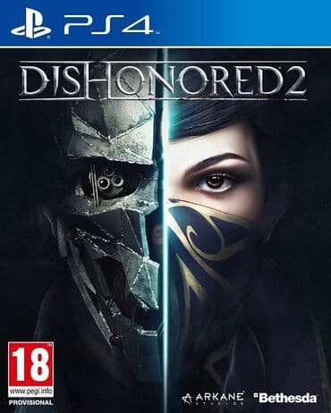 dvd disk oyun: Ps4 dishonored 2 — 1