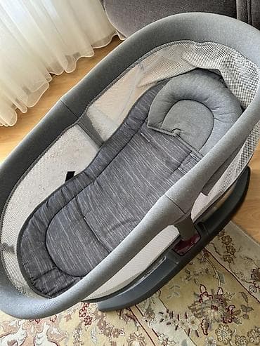 intex matras: Oğlan və qız üçün, İşlənmiş, Yumru, Beşik, Dəstsiz, Matras ilə, Yellənmə mexanizm ilə — 2