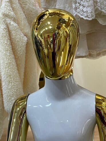 манекен груша: Детский, Золотой — 1