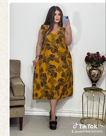 cins donlar: Qadın geyimləri kolleksiyası 1) Geniş kesimli cins şalvar - Rəng — 2