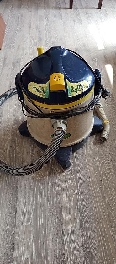 Sənaye tipli tozsoran – su ilə filtrasiya edən sistem Xüsusiyyətlər