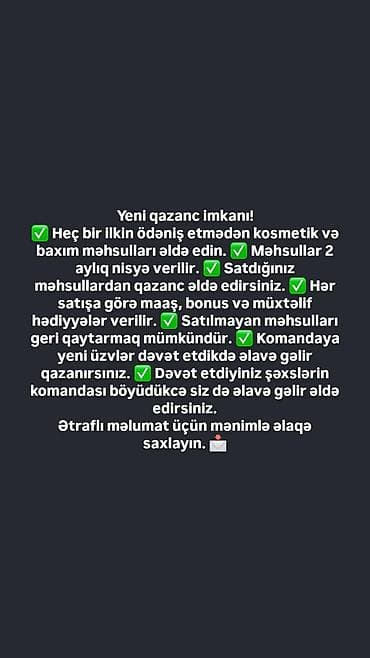 Ətraflı məlumat üçün yazın lalafo.az -da Ətraflı məlumat üçün yazın