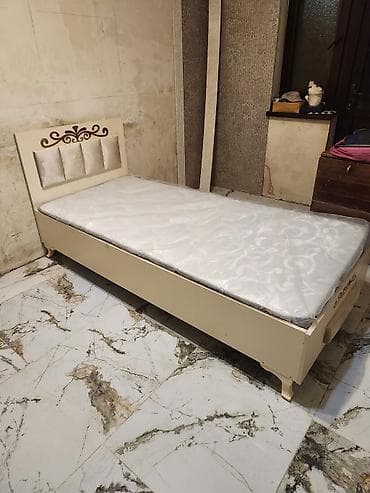 bendir: Təknəfərlik çarpayı, Matras ilə, Siyirməsiz — 2