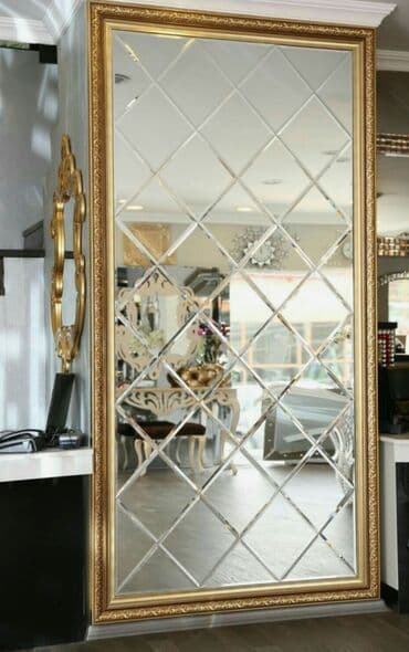 Güzgü Divar üçün, Dekorativ, Çərçivə ilə