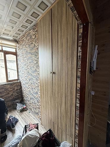 вытяжка встраиваемая в шкаф 50: Gömme Mətbəx/eyvan qapısı - Material: laminat örtüklü DSP (ağac — 2