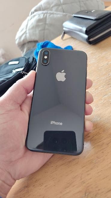 bərdə ayfon: IPhone X, 64 GB, Space Gray, Simsiz şarj, Face ID — 4
