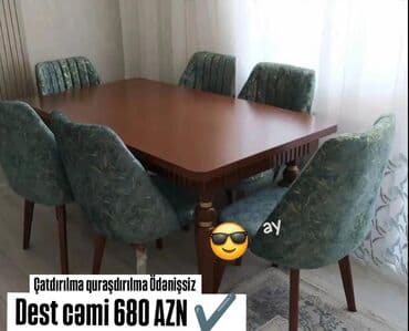 demir stul: Masa desti — 1