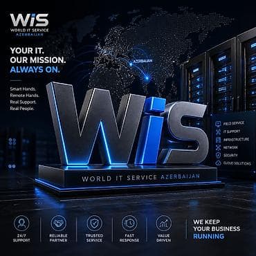WIS – World IT Service Azerbaijan şirkətlər üçün peşəkar IT və texniki