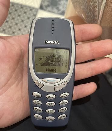 nokia 2720 flip: Nokia 3310, rəng - Mavi, Düyməli — 1