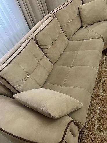 belissa mebel: Künc divan, İşlənmiş, Açılan, Bazalı, Parça, Çatdırılma yoxdur — 5