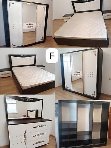İkinəfərlik çarpayı, Termo, Dolab, 2 tumba, İşlənmiş