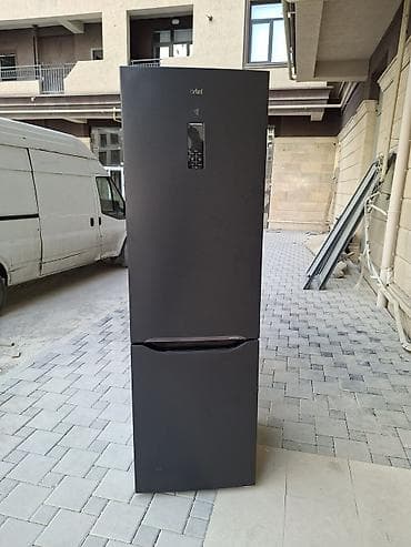 Soyuducular: İşlənmiş 2 qapılı Beko Soyuducu Satılır, rəng - Qara — 1