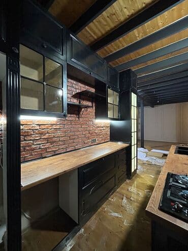 xonca kiraye: Sifarişlə mətbəx dəsti, Özü çəkən petlələr, MDF, Kredit var, Pulsuz çatdırılma — 10