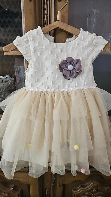 детские вещи германия: Детское платье, Праздничное, 1 - 2 года — 1