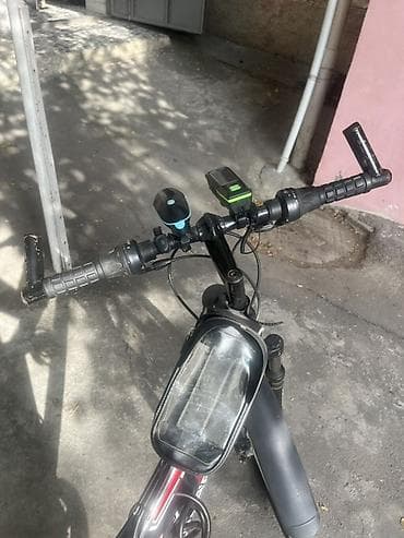 roker velosiped: Dağ tipli/şəhər üçün uyğun velosiped - Rəng: qara, qırmızı-ağ — 4