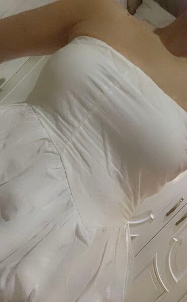 qadın koftaları: Sviter, Stradivarius, L, rəng - Ağ — 4