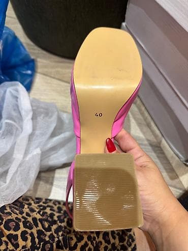 Sabo: Ölçü: 39.5, rəng - Çəhrayı, Yeni — 2