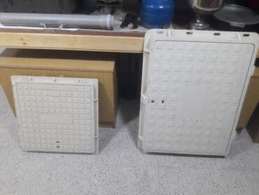 Жидкие обои: Plastik kanalizasiya/kommunikasiya baxış qapaqları (lyuklar) ölçüləri — 1