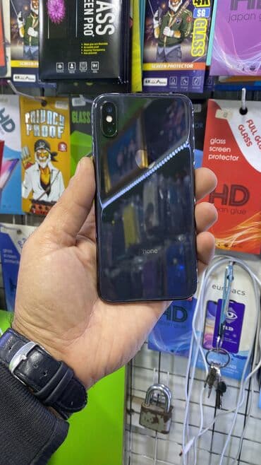 IPhone X, 64 GB, Qara, Zəmanət — 2