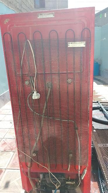 soyuducu xarab: Qırmızı rəngli birkameralı soyuducu - Tip: məişət soyuducusu — 2