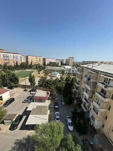 7ci mikrorayon kiraye evler: 3 otaqlı mənzil-orta təmirli - Geniş qonaq otağı - Yataq otağı 2 - — 10