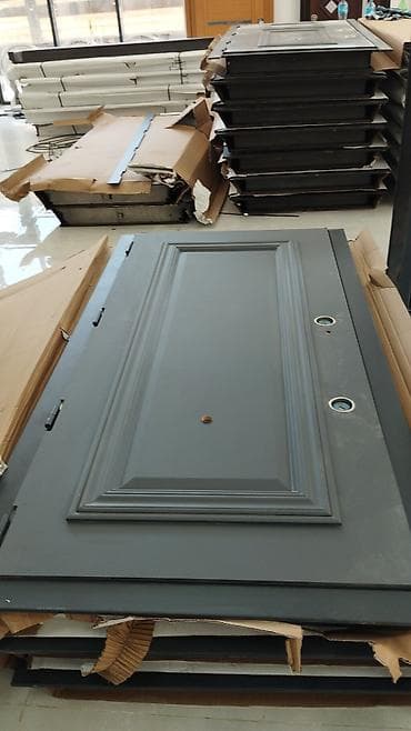 Siyirmə qapılar: Yeni Giriş qapısı 90x205 sm Zamok ilə, Zəmanətli, Ödənişli quraşdırma, Pulsuz çatdırılma — 2