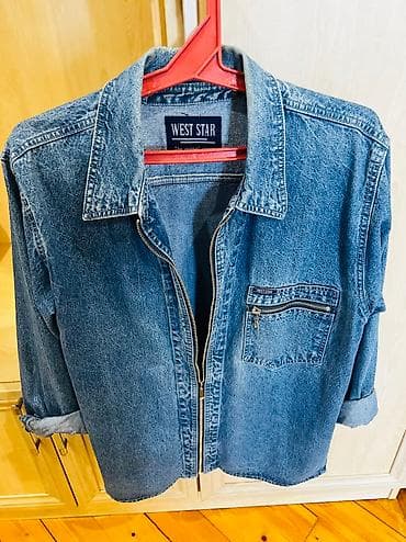 online geyim: Cins pencey xl razmere olur geyılıb hec bır defektı sokuyu cırıgı — 2