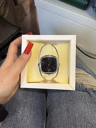 b class makasin: Qol saatı, rəng - Gümüşü — 1